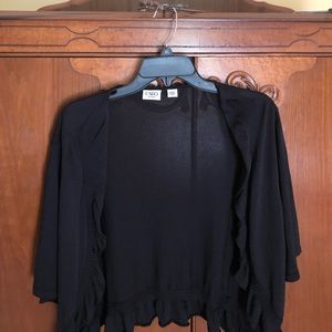 Cato black shrug size 18/20 plus